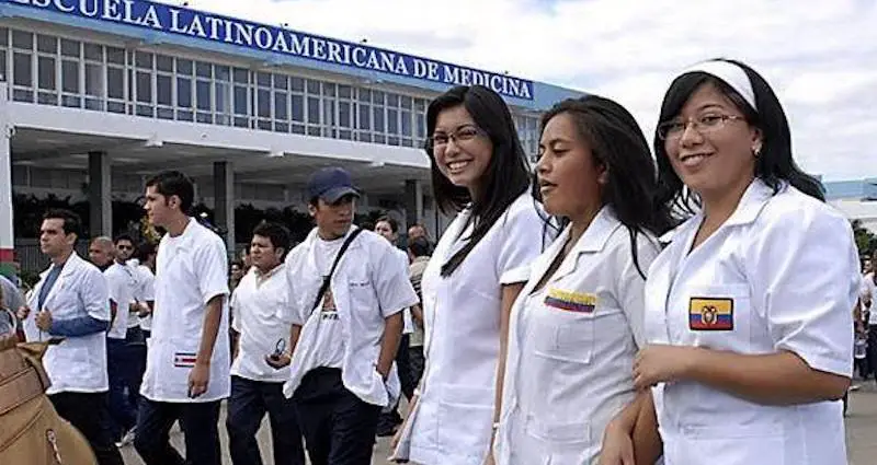 cuba medical scholarship students