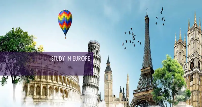 study in Europe poster